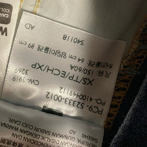 SOLD Levi’s Vintage Denim Shortalls Overalls - Picture 7 of 8